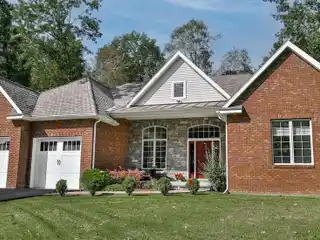 Custom Brick Beauty with Backyard Vacation Oasis