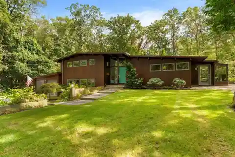 Mid-Century Gem with Vaulted Beamed Ceilings