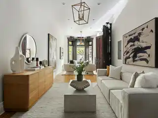 A Masterpiece of Restoration and Refined Design in Historic Brooklyn