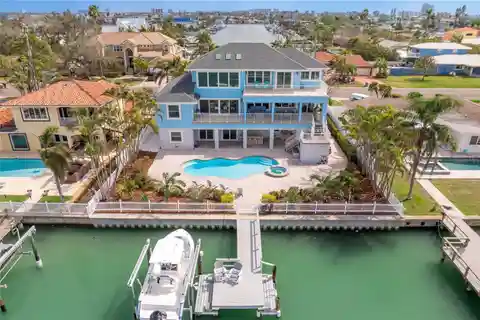 Amazing Waterfront Home on a Deep Canal