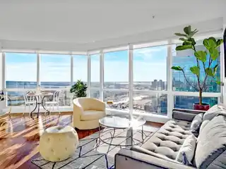 High-floor Corner Home in a Premier Building
