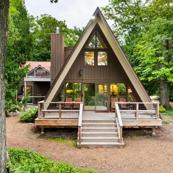 REFINED RENOVATED A-FRAME