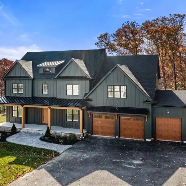 CUSTOM CRAFTED MODERN FARMHOUSE IN WHISPER WAY