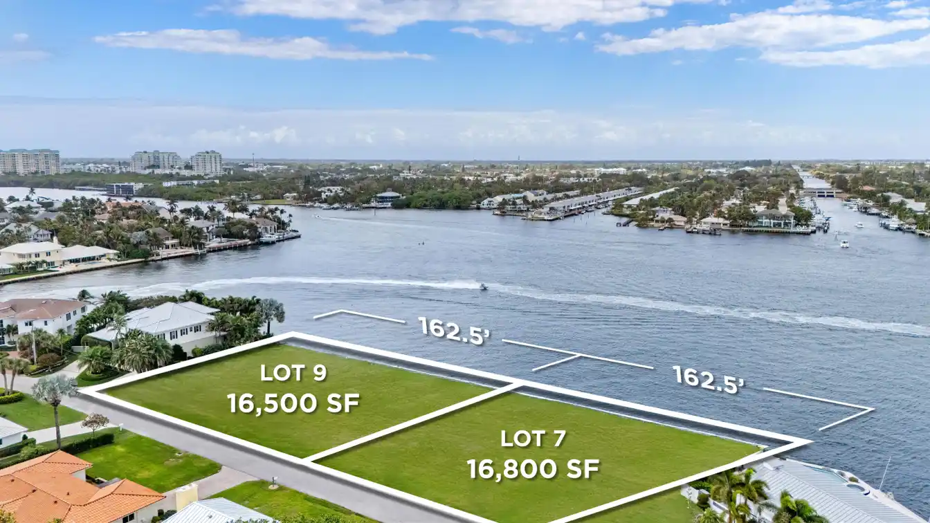 Two Extraordinary Intracoastal Lots