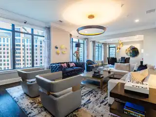 Renovated Ritz-Carlton Corner Unit with Skyline Views
