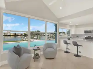 Pinnacle of Waterfront Living from This Beautifully Remodeled Home