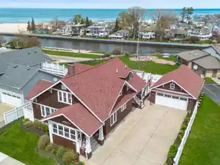 Stunning South Haven Retreat with Lake Views, Saltwater Pool