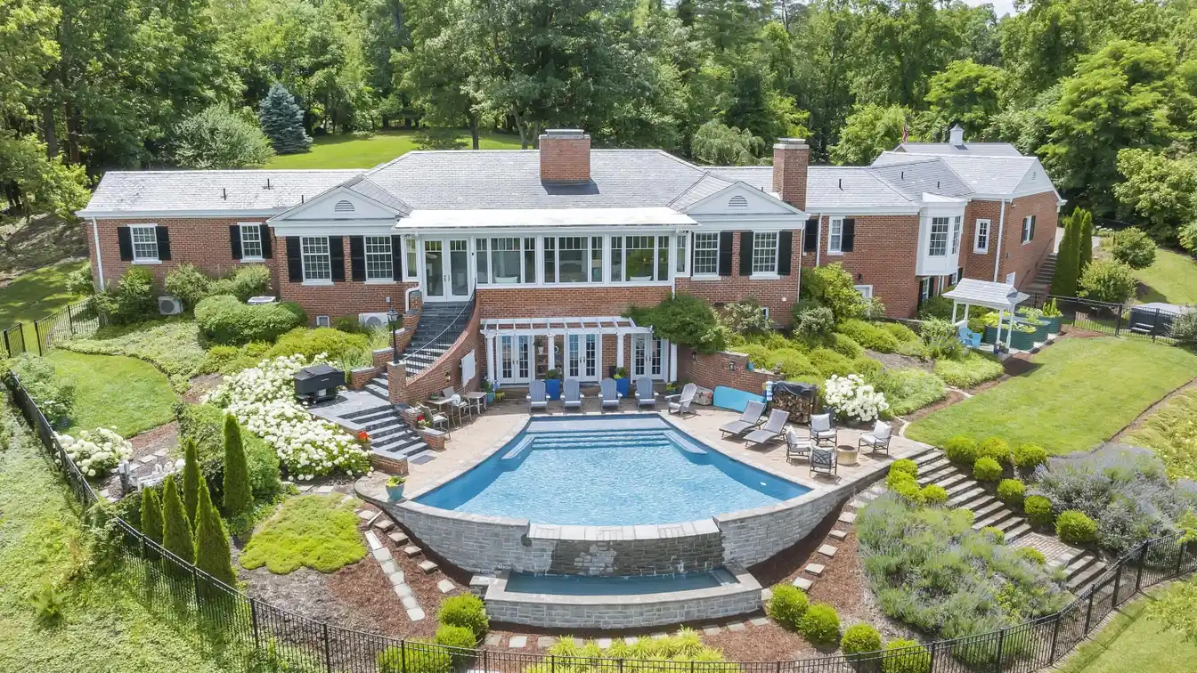 Custom Retreat Overlooking Spring Valley Lake