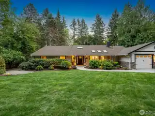 One-story Bridle Trails Home