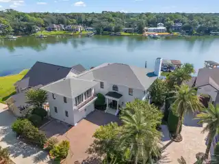 Luxury Waterfront Estate with Pool, Dock & Boathouse
