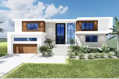 Custom Modern Home in Exclusive Marsh Pointe