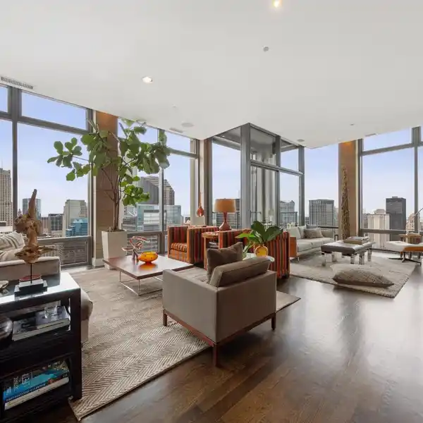 EXCEPTIONAL TWO-STORY CORNER PENTHOUSE