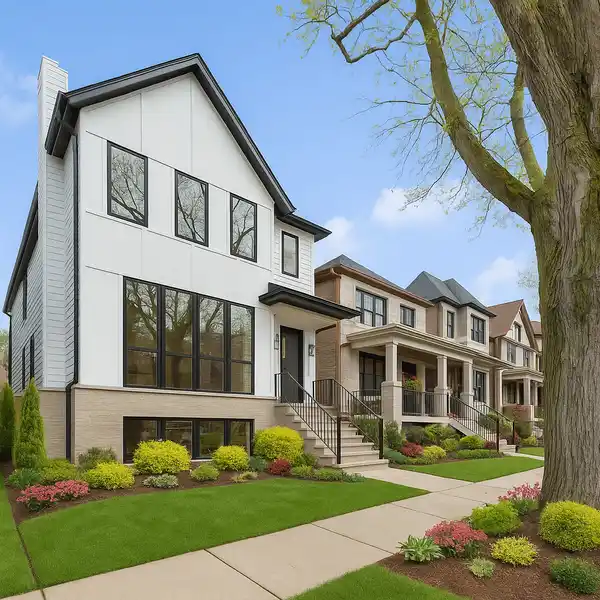 NEWLY COMPLETED RESIDENCE IN NORTH CENTER