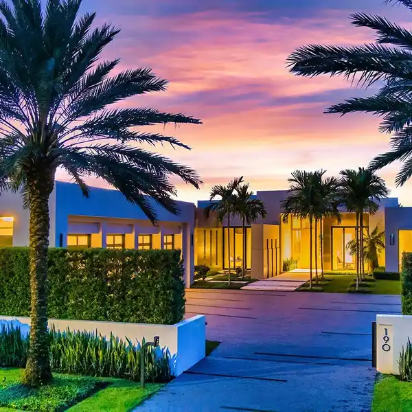 GATED HIGH-STYLED INTRACOASTAL ESTATE AMONGST MANSION ROW