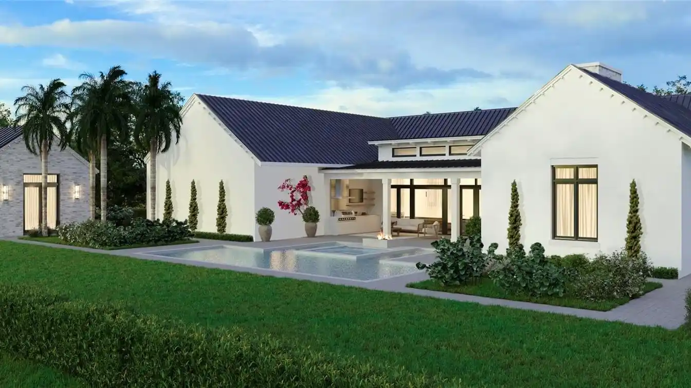 Luxury Modern Transitional New Build One-level with Casita & 3 Car Garage!