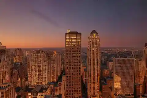 Home in the Sky with Sweeping Lake & Chicago Views