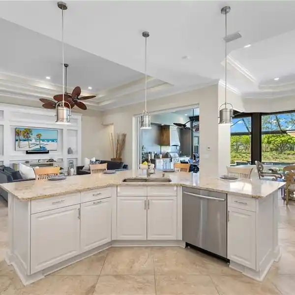 FULLY FURNISHED HOME WITH COVETED SOUTHERN EXPOSURE