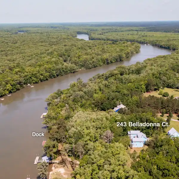 UNIQUE CUSTOM HOME WITH DOCK ON THE NORTH SANTEE RIVER