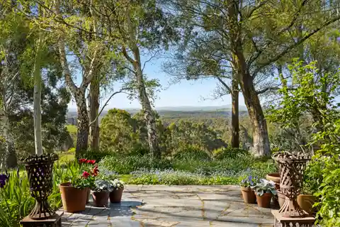 Country Living Set Against a Breathtaking Backdrop