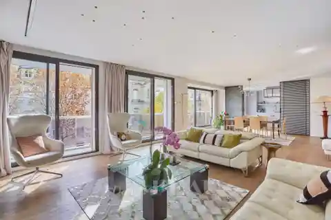 Sun-Drenched Apartment with Dual Balconies and Elegance