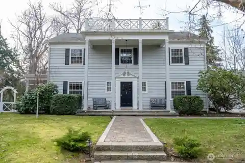 Stunning Colonial Home in a Garden Setting