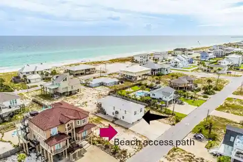 Unique Three Bedroom Home Steps to the Beach