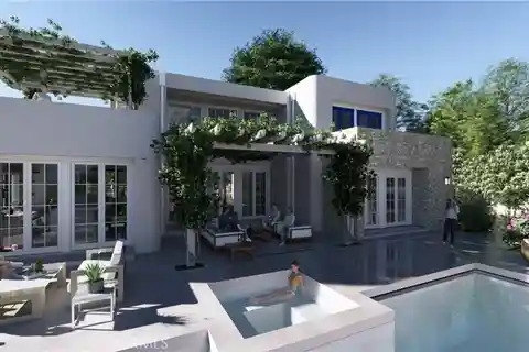 Breathtaking Greek-Inspired Canyon Retreat in Malibu