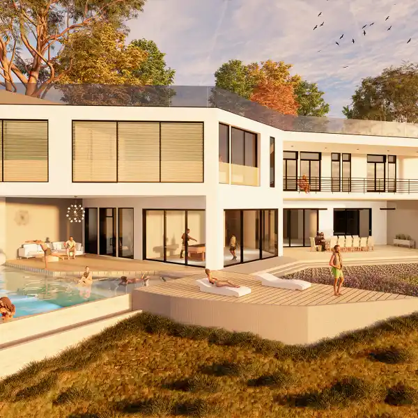 PRIVATE GATED ESTATE WITH SWEEPING VIEWS