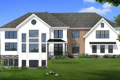 Custom Home in Twin Brooks at Warren