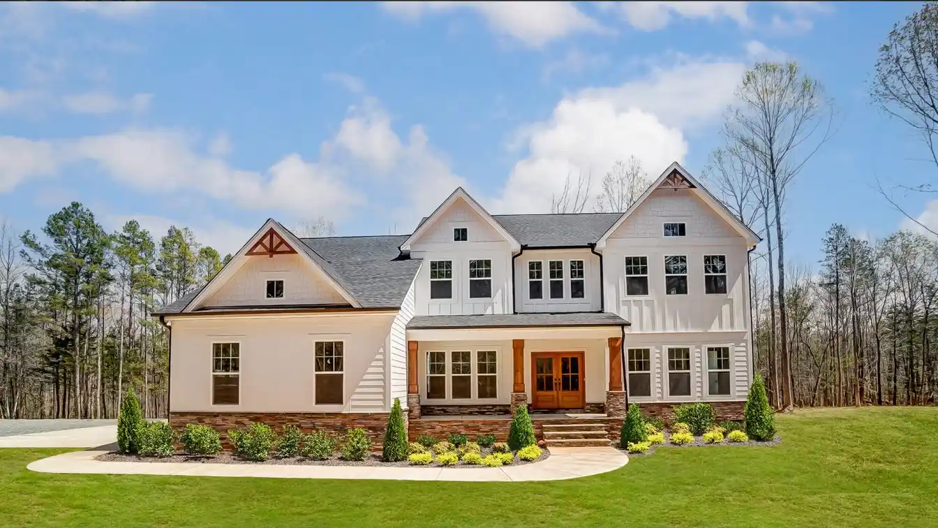 To Be Built Home on a Water View Lot