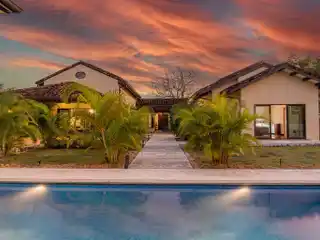 Casa Pochote: Luxury Hacienda-style Home with Private Studio