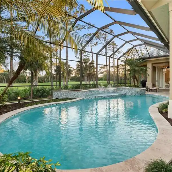 LUXURIOUS SOUTH FACING GOLF COURSE POOL HOME AT COLLIERS RESERVE
