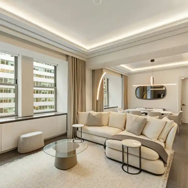 LUXURIOUS FULLY FURNISHED RENTAL IN THE WALDORF ASTORIA