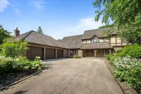 Tudor-Style Home with Stunning Water Views