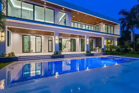 Architect-Designed Modern Waterfront Home in Seven Isles