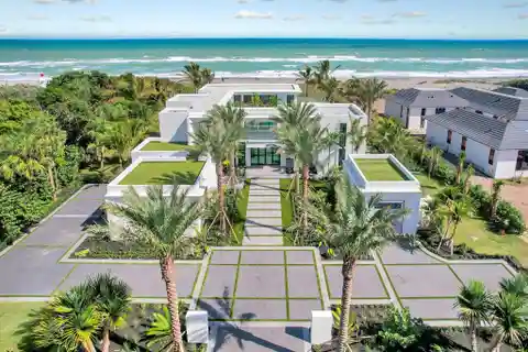 Brand-new Beachfront Gem on Jupiter Island