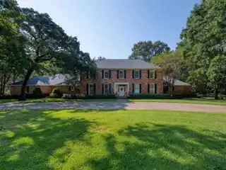 Georgian-Style Estate on Three Wooded Acres