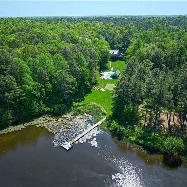 BEAUTIFULLY RENOVATED WATERFRONT CUSTOM HOME ON 9.7 ACRES
