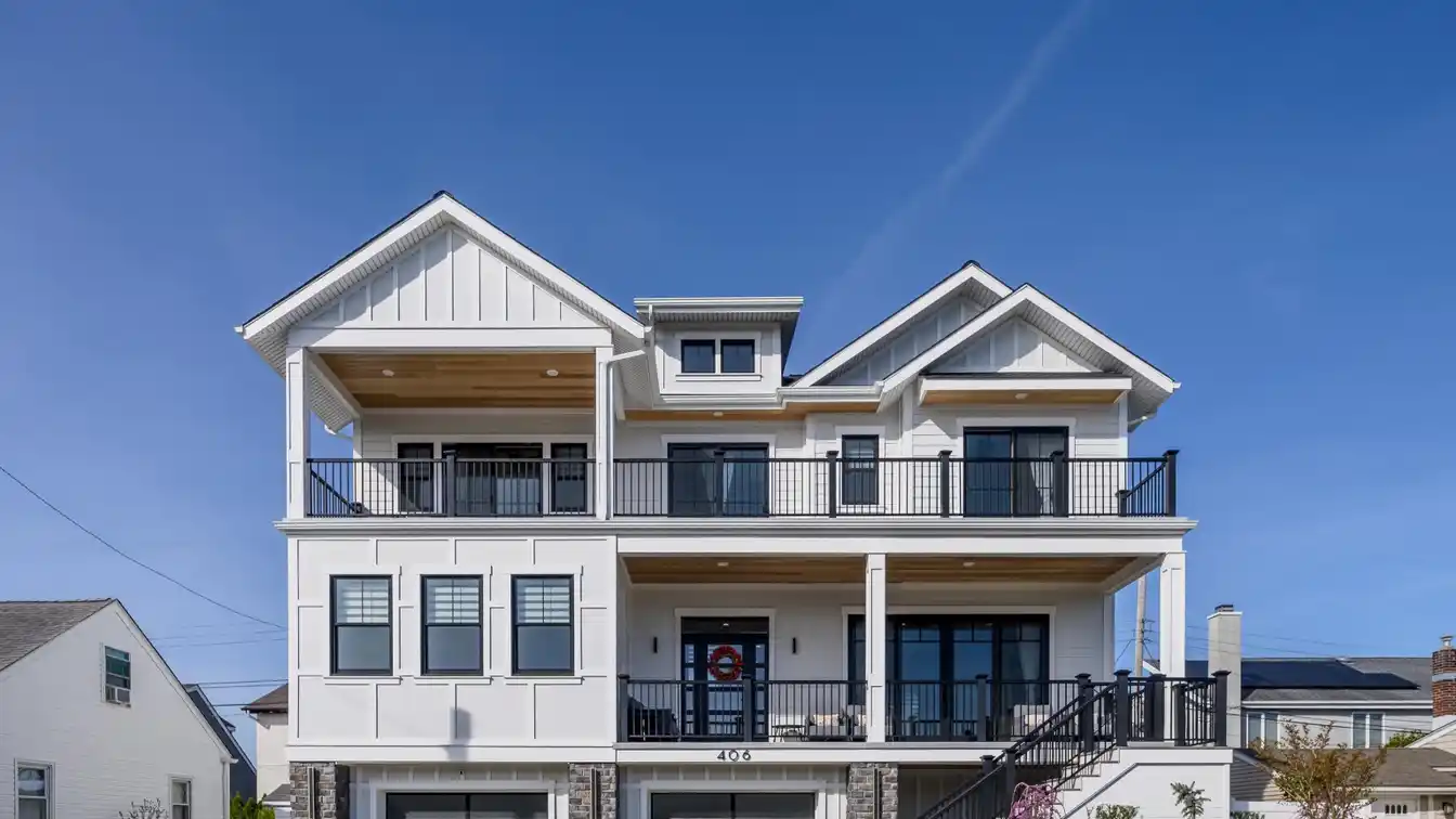 Elegant Living with Multiple Decks and Pool