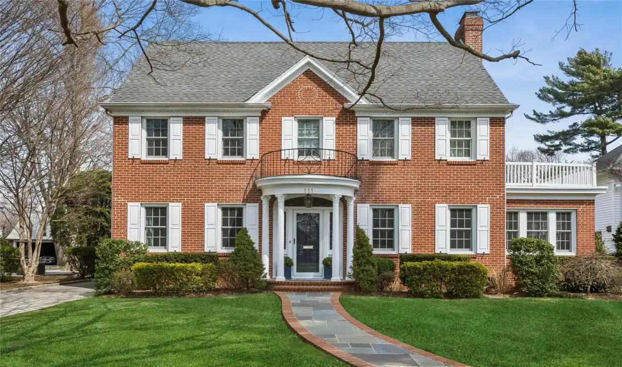 Stately Brick Georgian Colonial