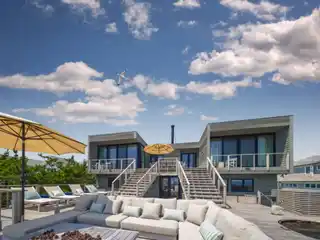 Glass-Walled Retreat with Double Diamond Beach House