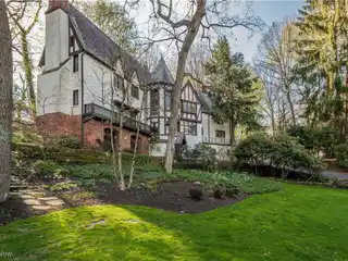 Architect Deigned and Built Authentic English Tudor Style Home