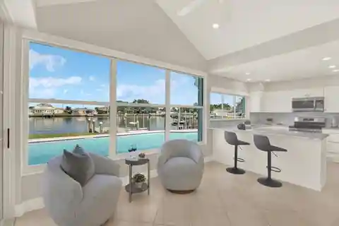 Pinnacle of Waterfront Living from This Beautifully Remodeled Home