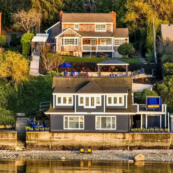 TWO-HOME LOW BANK WATERFRONT SANCTUARY