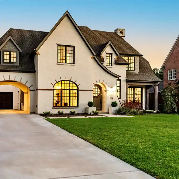 REIMAGINED MODERN TUDOR IN PRESTON HOLLOW
