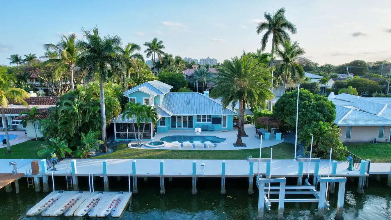 Nearly New Custom Home in a Coveted Waterfront Community