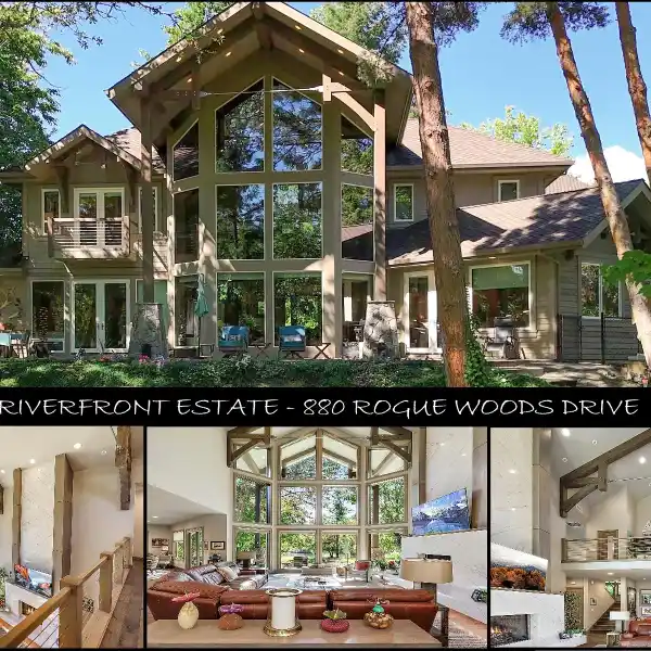 EXCEPTIONAL RIVERFRONT ESTATE WITH EXPANSIVE VIEWS