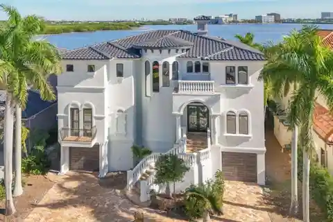 Alluring Mediterranean Masterpiece with Sleek Designs