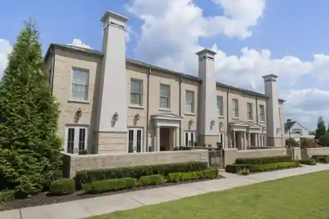 European-Style End Unit Estate Townhome in Avalon