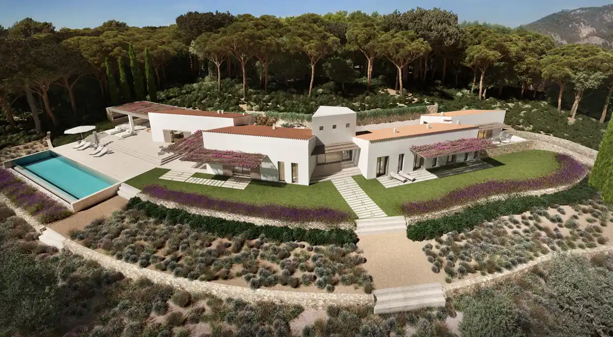 Modern Country House Project in the Mediterranean Style